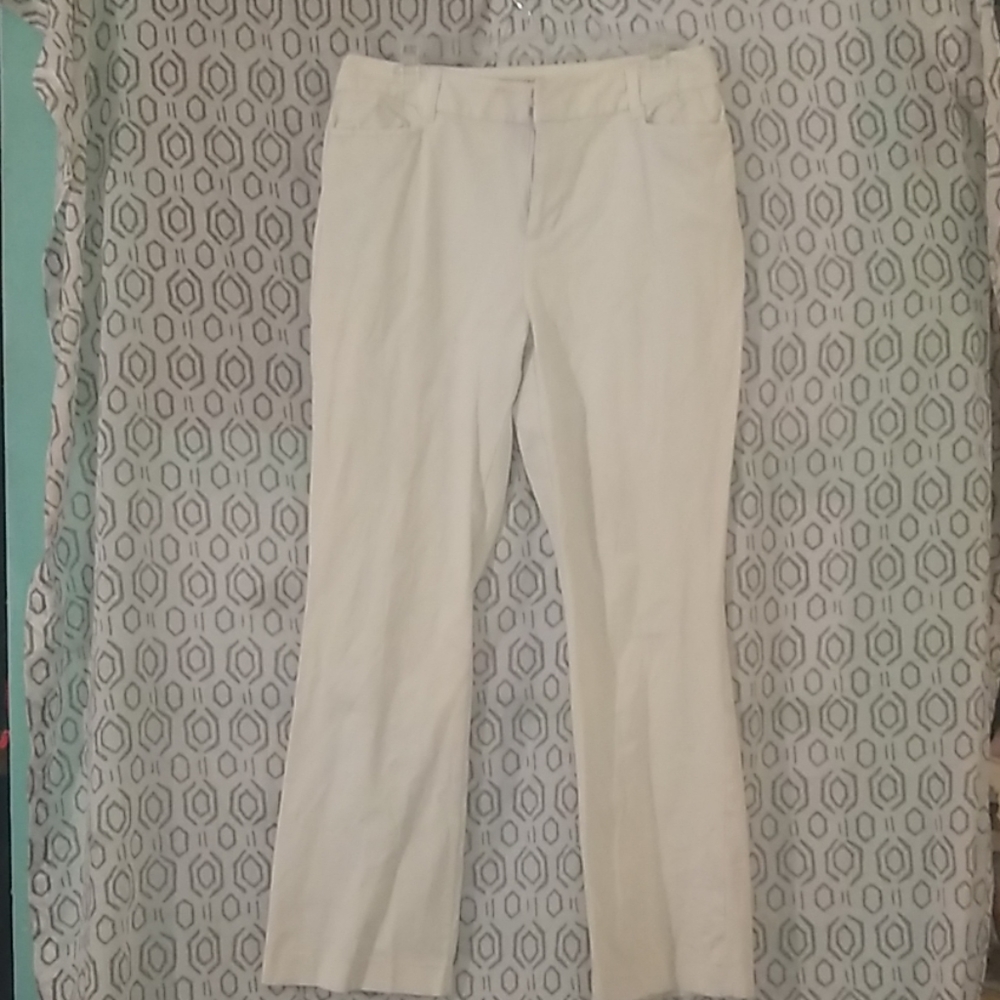 White dress pants